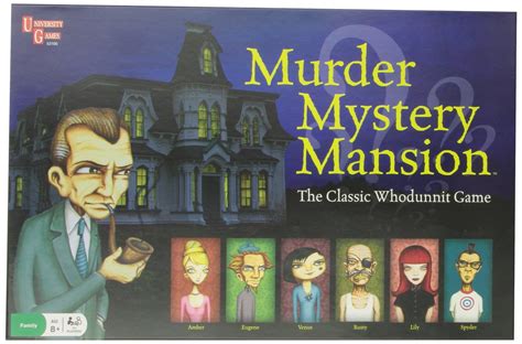 Murder Mystery Mansion Board Game Hills Wholesale Gaming