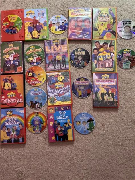 The Wiggles Dvd Lot 12 Rare Dvds 2002 2007 Good Condition Read