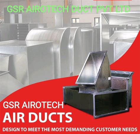 Rectangular Ducts At Best Price In Greater Noida By Gsr Airotech Duct
