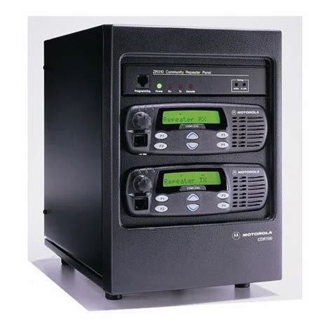 Motorola Cdr 700 Repeater System At Rs 75000unit Motorola Radio