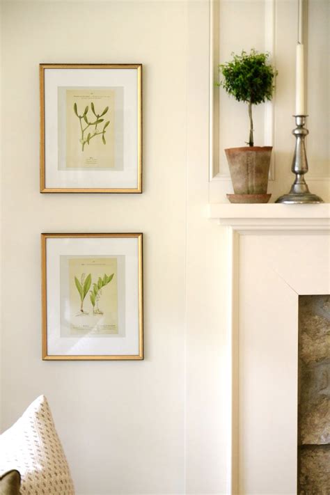 Jenny Steffens Hobick Gold Leaf Frames Mat Boards And Botanical Prints Gallery Wall Favorites