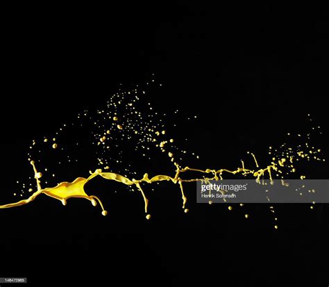 Yellow Color Splash Stock Photo Getty Images