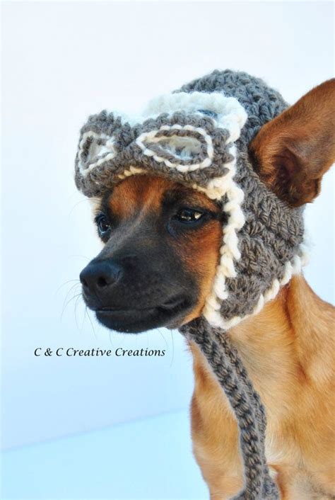 Aviator Dog Hat Pet Hat Cat Hat Dog Costume Dog Beanie Hand