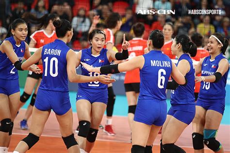 philippines gets favorable draw in asian women s volleyball championship abs cbn news