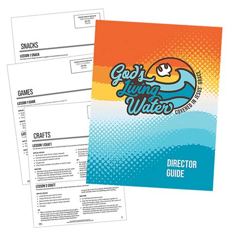 Vbs 2023 Overview Gods Living Water