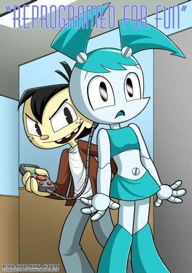 Jenny And Sheldon Reprogramed For Fun Teenage Robot Robot Girl Nickelodeon Cartoons