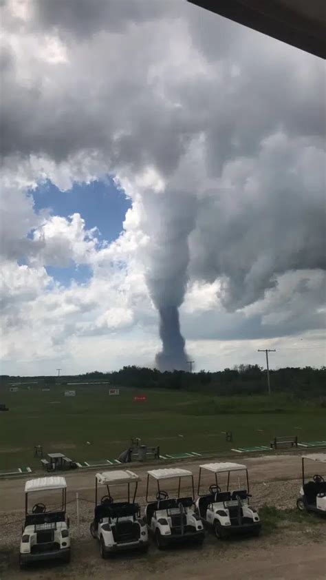 Tornado Spotted In Southern Saskatchewan 650 Ckom