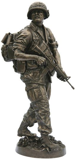 Khaki Army 12 Inch Statue Sierra Toy Soldier Company