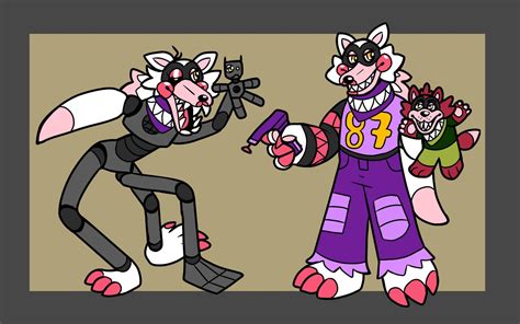 My Mangle Re Redesign Again And My Stylized Version Of The Blob Full Body R