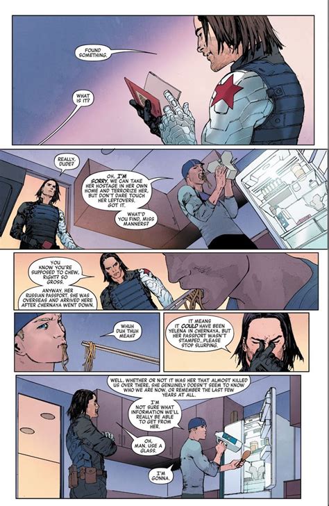 I Hecking Love The Dynamic Between These Two Bucky Is So Done With