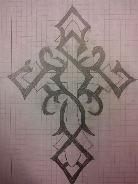 Today we are going to learn how to draw a cross. Cross drawing by reoreoreo on DeviantArt