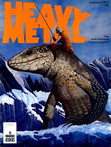 Heavy Metal Magazine 10 Coolest Covers From The 1970s Ranked