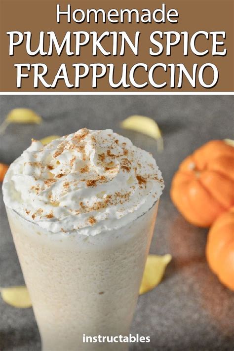 Pumpkin Spice Frappuccino (With images) | Pumpkin spice ...
