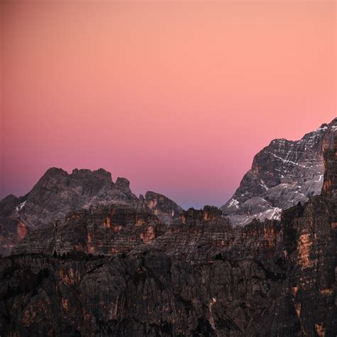 Giau Pass Wallpaper 4k Mountains Dolomites Sunset