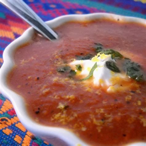 Gretchens Tomato Orange Soup Recipe Allrecipes