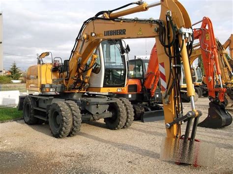 Excavadora De Rueda Liebherr A312 de ocasión - Excavadoras de Ruedas de