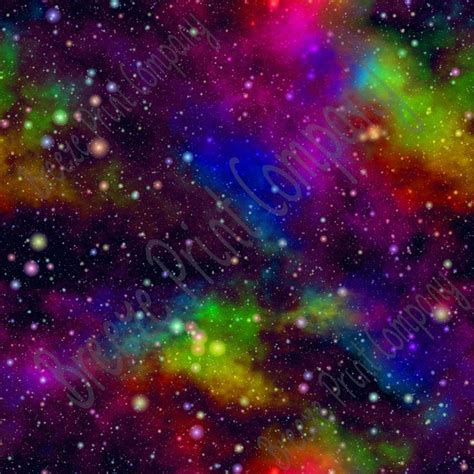 Galaxy Pattern Printed Craft Vinyl Sheet Htv Adhesive Vinyl Rainbow Colors Nebula Space