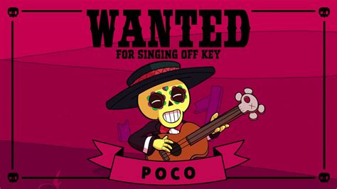 Poco fires damaging sound waves at enemies. Brawl Stars Character Intro׃ WANTED - POCO - YouTube