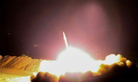 Iran Fired Ballistic Missiles At Isil Targets In Syria Alert 5