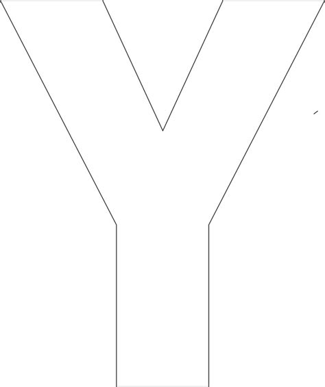 Grab your pattern today and get started. 4 Best Images of Printable Block Letter Y - Printable ...