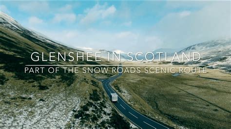 Lifeinourvan Take A Peek At Scotlands Snow Roads Scenic Route A93
