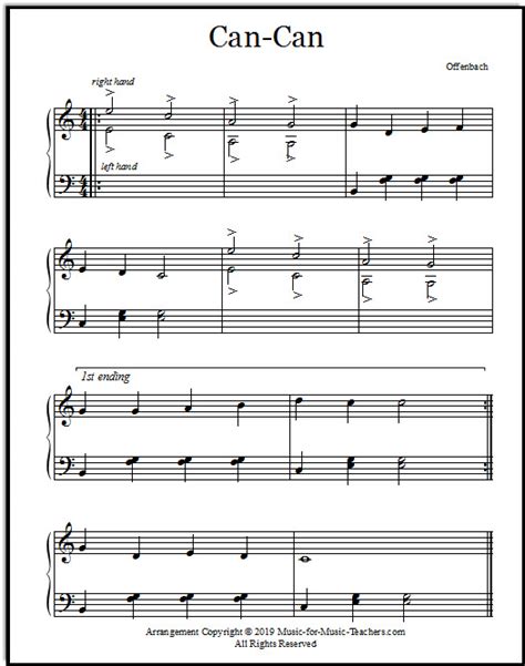 Classical Piano Sheet Music - a Collection of Short Introductions