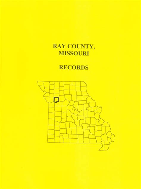 Ray County Missouri Records Mountain Press And Southern Genealogy Books