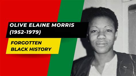 olive elaine morris 1952 1979 forgotten black history