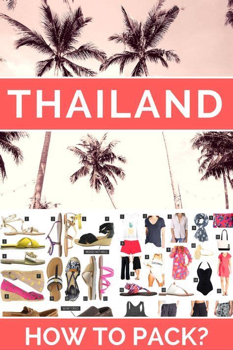 What To Pack For Thailand The Ultimate Packing Guide Thailand