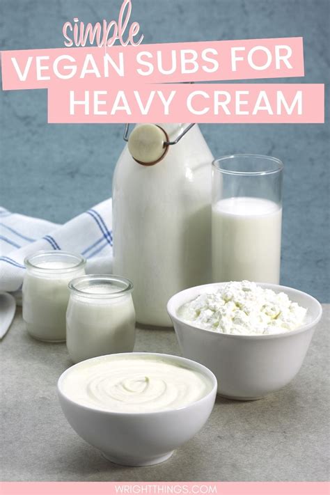 Top 12 Heavy Cream Substitutes For Baking Cooking Artofit