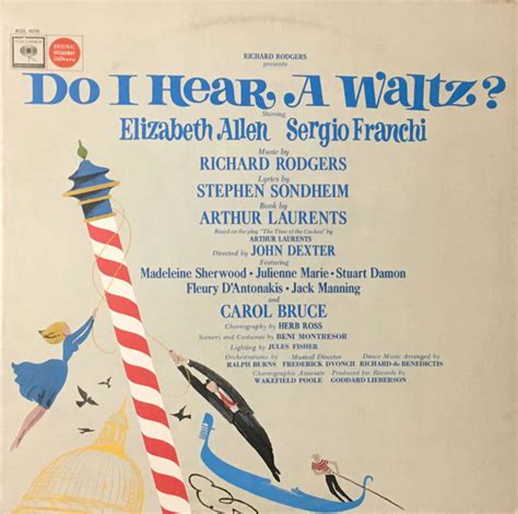 Do I Hear A Waltz Original Broadway Cast Discogs