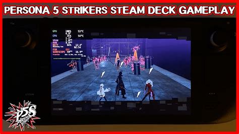 Persona 5 Strikers Steam Deck Gameplay Youtube