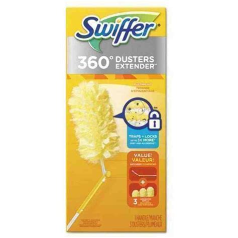 Swiffer Duster 360 Extender Handle Starter Kit Unscented 1hdl