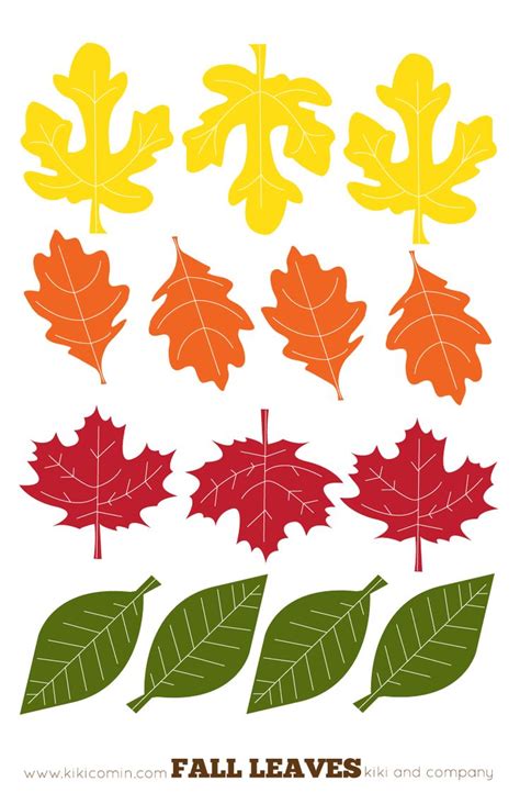 Maybe you would like to learn more about one of these? Fall Leaf Garland | Fall leaf template, Fall leaves ...