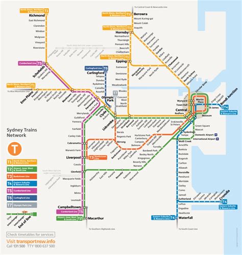 Transit Maps Future Map Possible Sydney Trains Network Map For