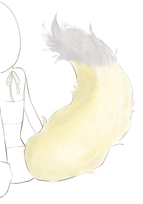 How To Draw A Cat With A Fluffy Tail How To Draw Anime Dogs Step By