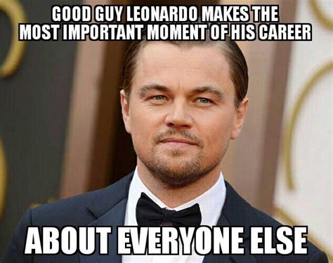 The Best ‘leonardo Dicaprio Wins The Oscar Meme Reactions Funny