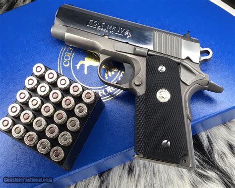 Colt Lightweight Officers Model Bright Stainless And Alloy Custom