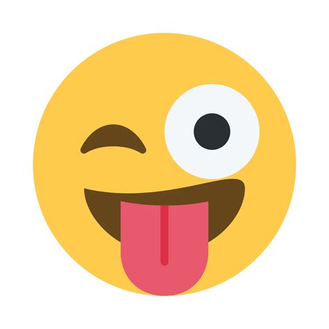 Winky Face Emoji With Tongue Out