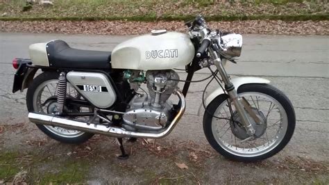 Ducati Desmo 250 Silver Shotgun 1971 Pallottola Dargento Youtube