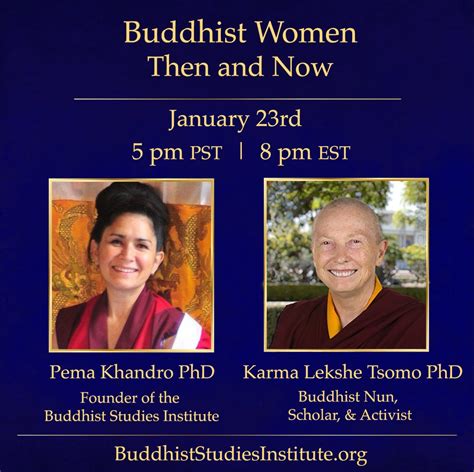 Buddhist Women Then And Now