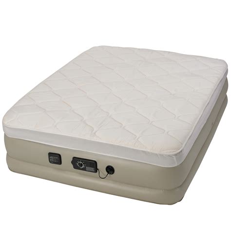 Insta Bed Raised 18 In Queen Pillow Top Air Mattress With Neverflat