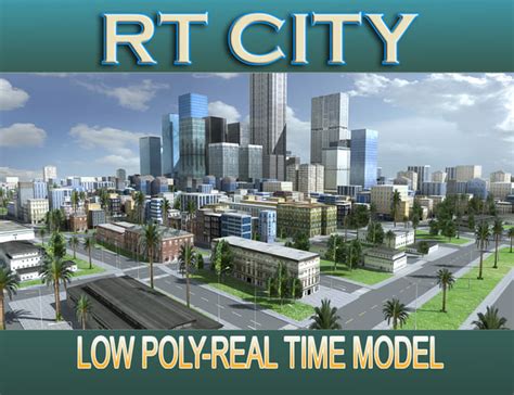 Los Angeles Skyline 3d Models For Download Turbosquid