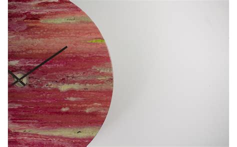 Extra Large Red Wall Clock With Lighting Shop Online Here