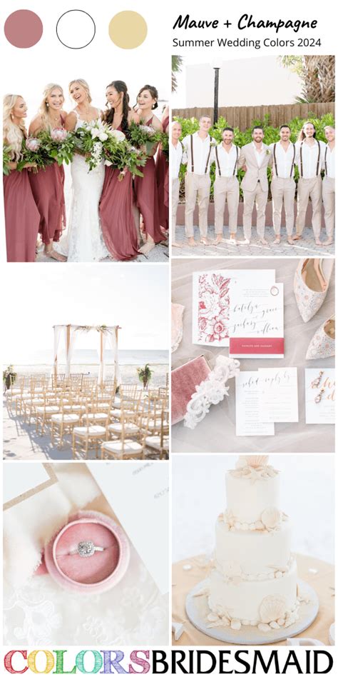 8 Great Summer Wedding Color Palettes For 2024 Colorsbridesmaid