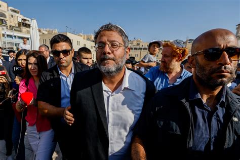 Far Right Mk Ben Gvir Makes Temple Mount Visit Amid Rising Tensions The Times Of Israel