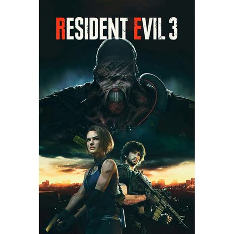Resident Evil 3 Remake Game Poster Sole Poster