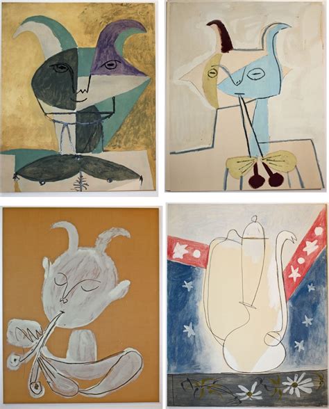 Faunes Et Flore Dantibes Portfolio Of 13 By Pablo Picasso On Artnet