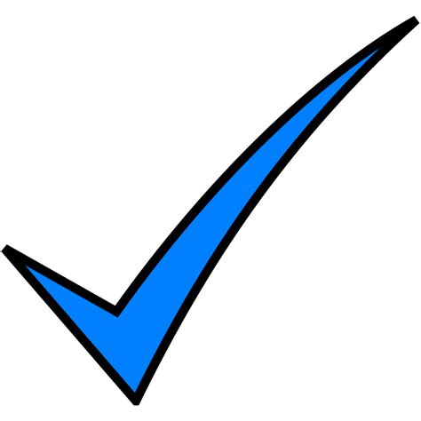 Free Blue Check Mark Png Download Free Blue Check Mark Png Png Images