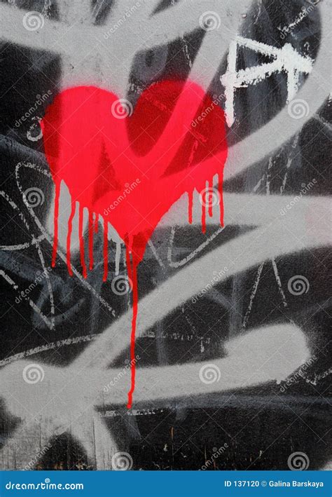 A Bleeding Heart Shape With A Winged Heart Wounded By Arrow Cartoon